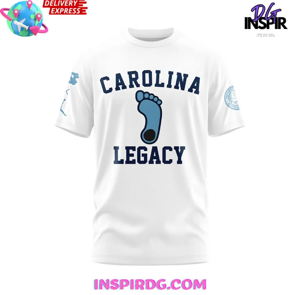 -North Carolina Tar Heels Legacy Born Bred Dead T-Shirt