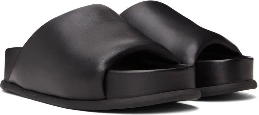 3.1 Phillip Lim Black Freida Pillow Sandals