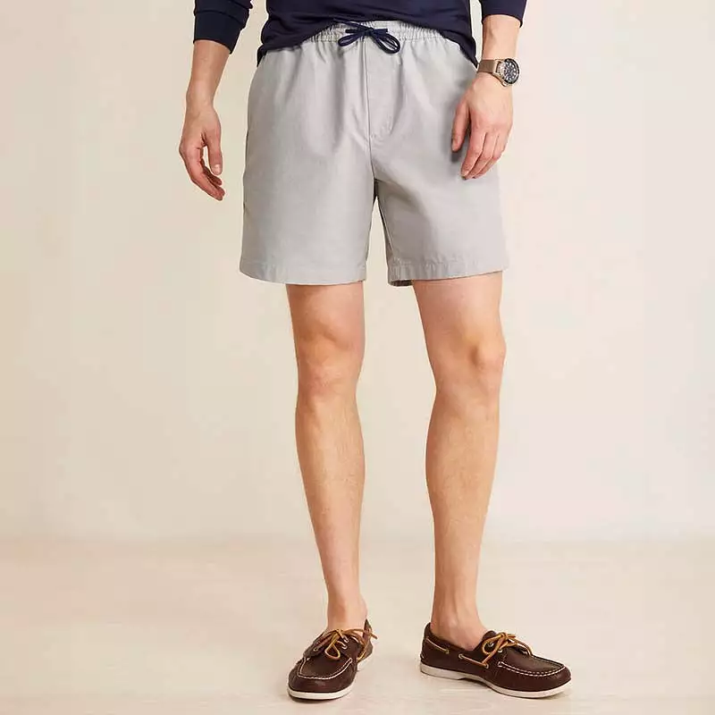 7 Inch On-The-Go Canvas Pull-On Shorts