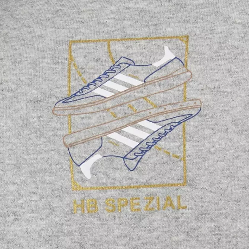 Adidas Men's HB Spezial Sweater Heather Grey