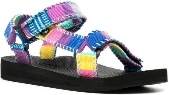 Arizona Love Trekky whipstitch-trim sandals Multicolour