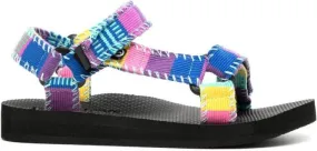 Arizona Love Trekky whipstitch-trim sandals Multicolour