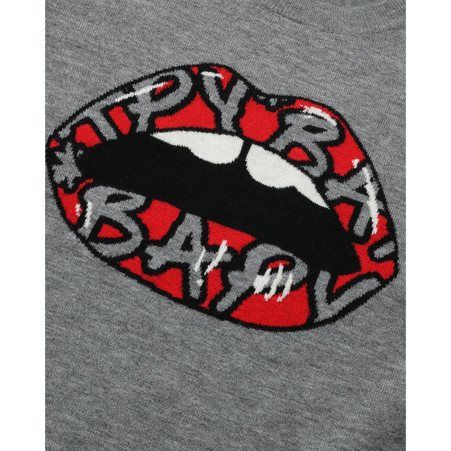 BAPY X MARKUS LUPFER KNIT BABY LIP LADIES