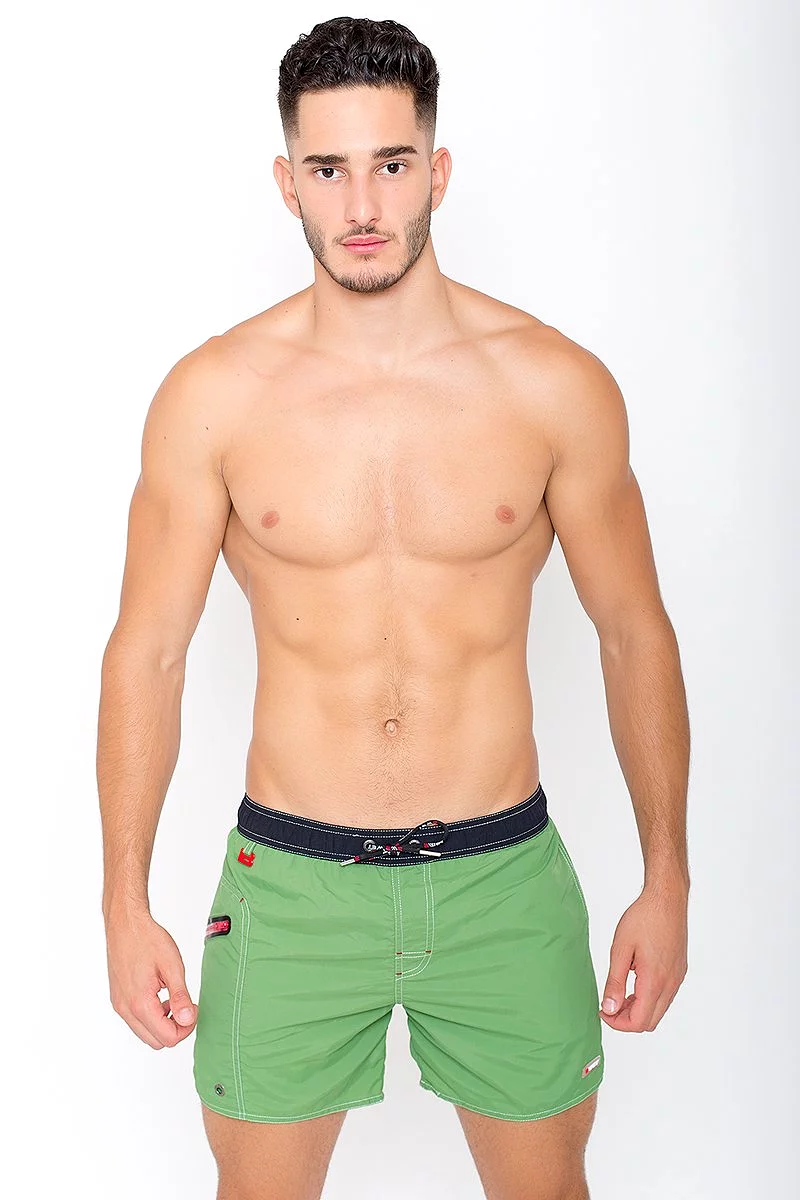 Beach Shorts 'OZONE' Right Pocket with Zipper Pocket