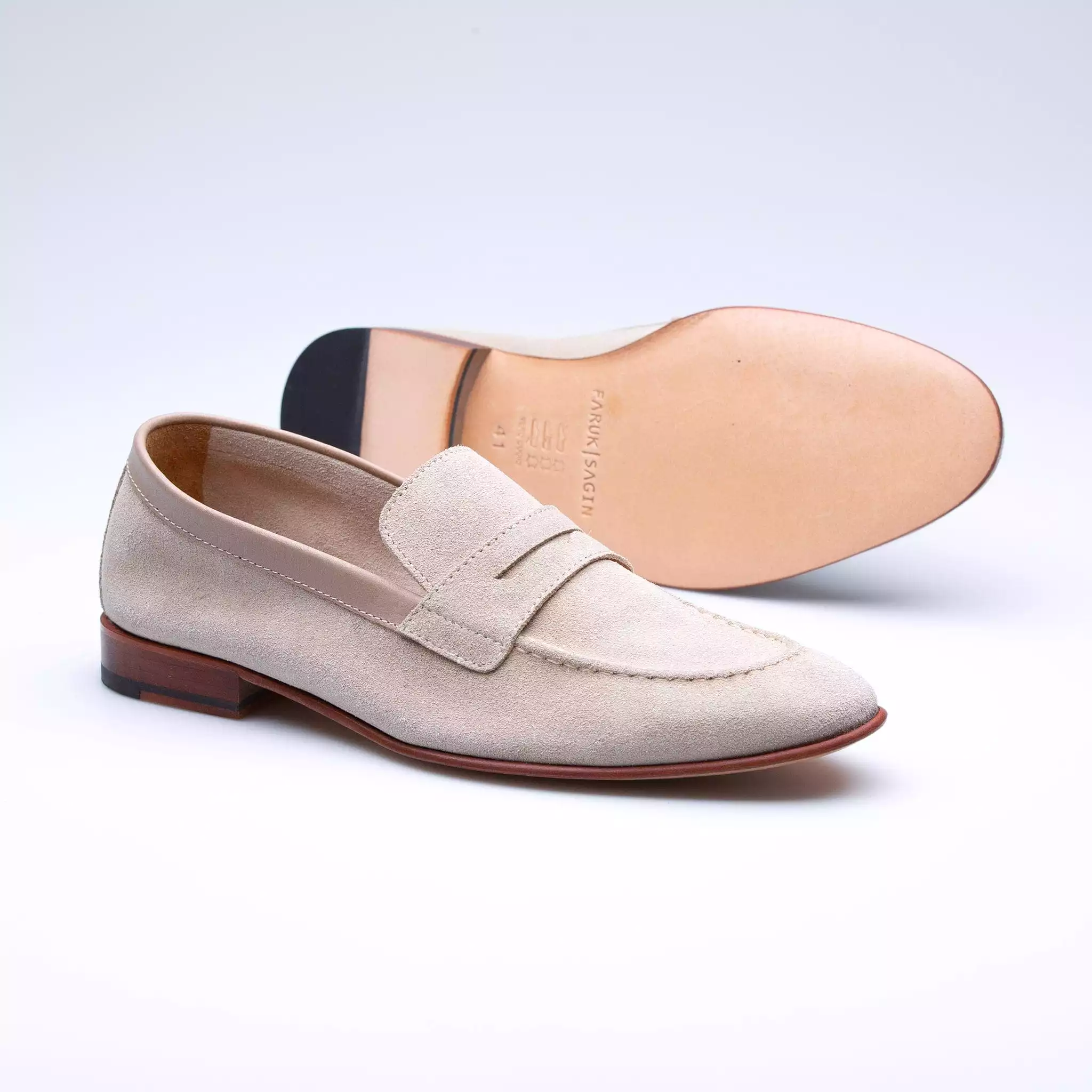 Beige Sarr Classic Shoes