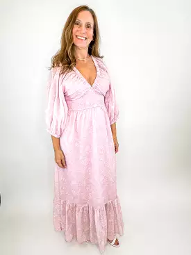 Blushing Beauty Maxi Dress