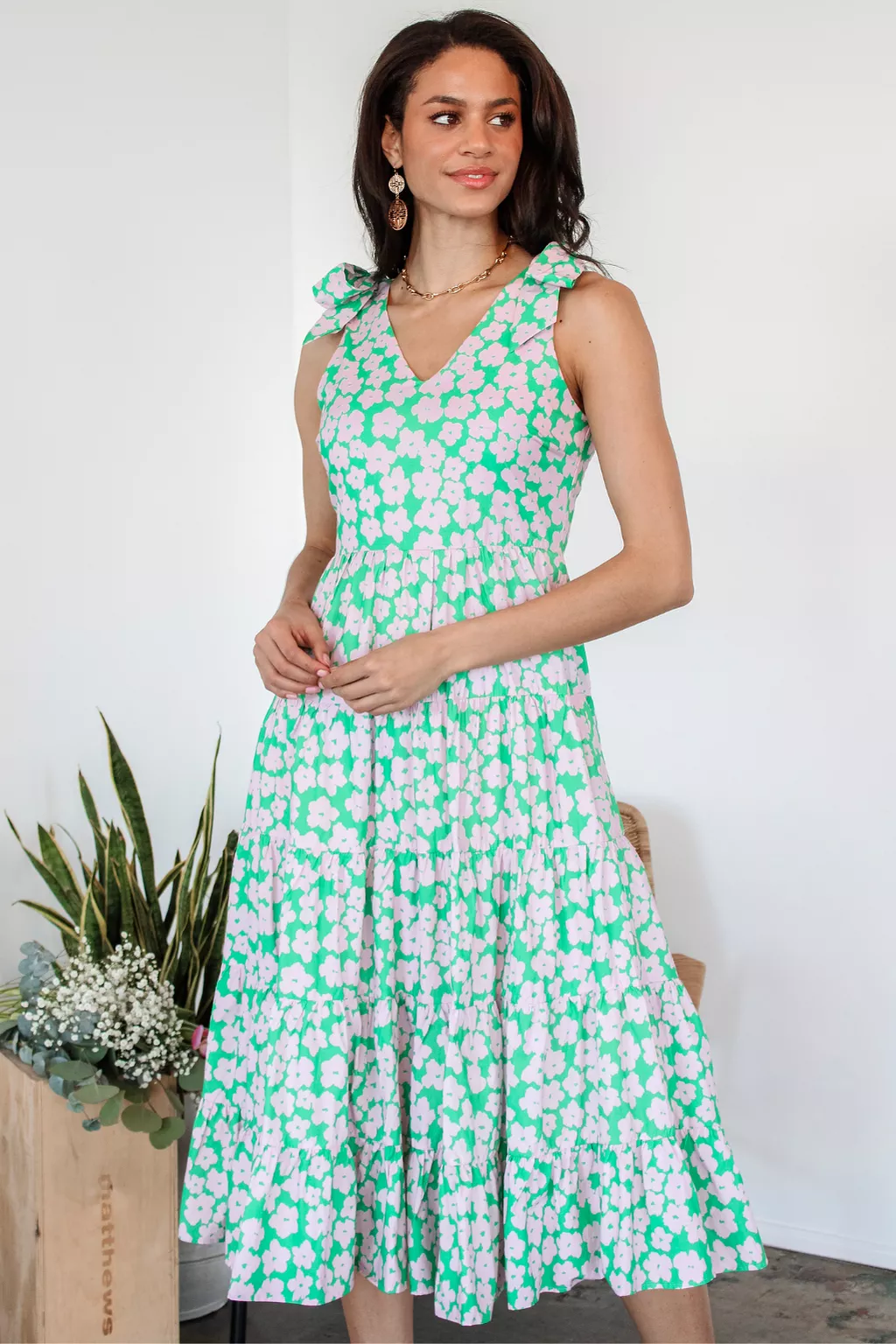 Build Me Up Buttercup Midi Dress