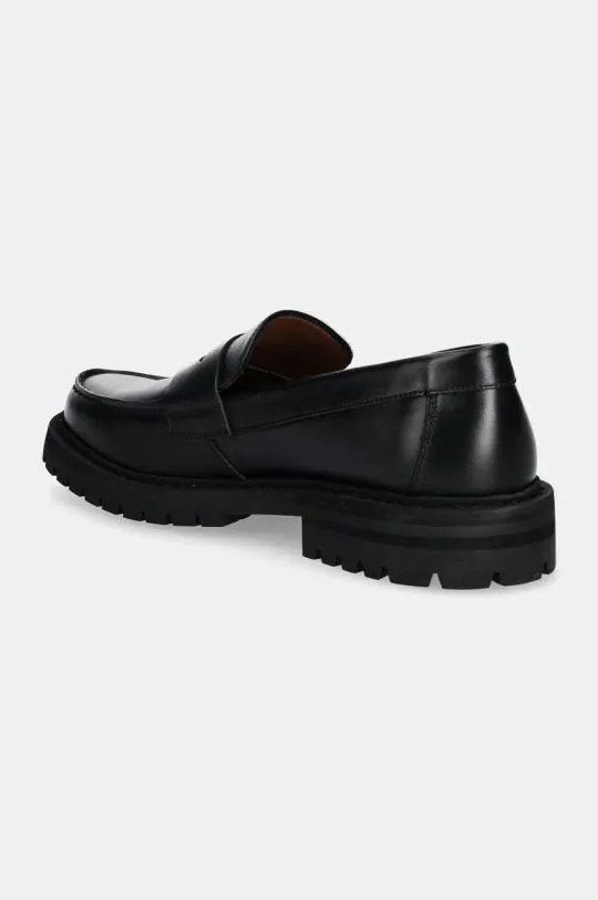 Common Projects leather loafers Loafer with Tread Sole men's black color 2449