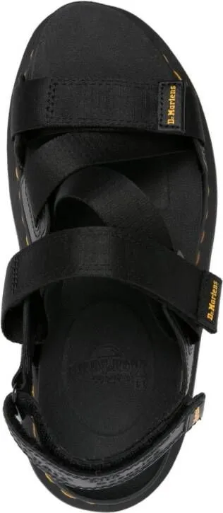 Dr. Martens Kimber touch-strap platform sandals Black