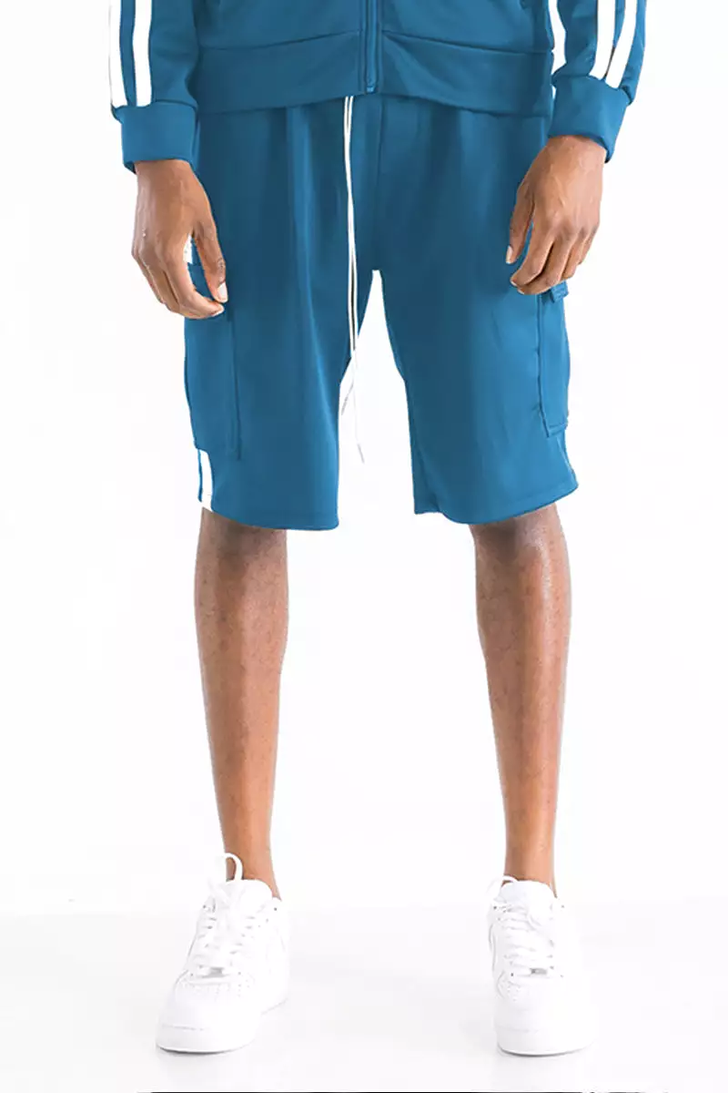 Dual Stripe Cargo Short