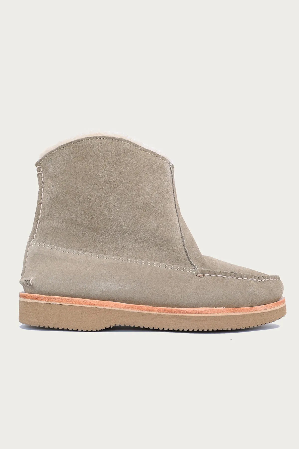 Engineered Garments x Easymoc Surf Boot - Stone Suede