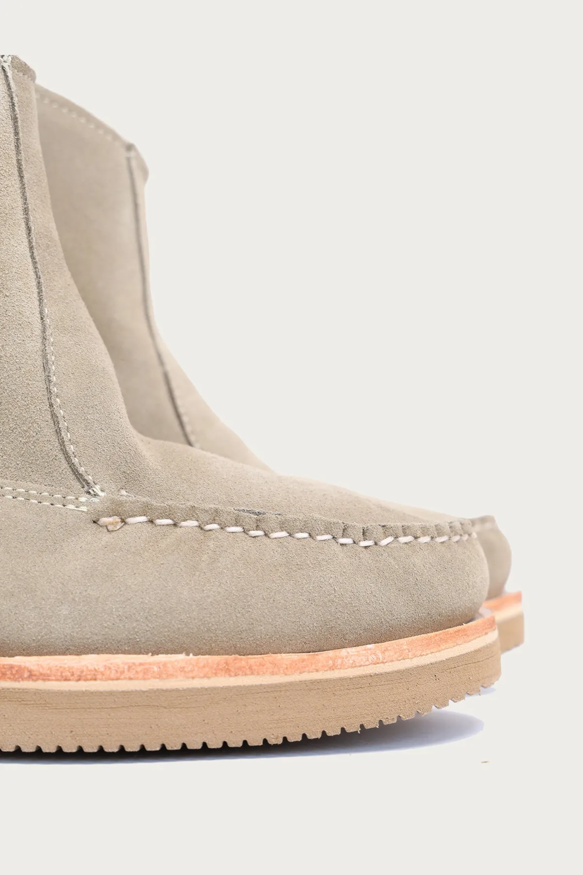 Engineered Garments x Easymoc Surf Boot - Stone Suede