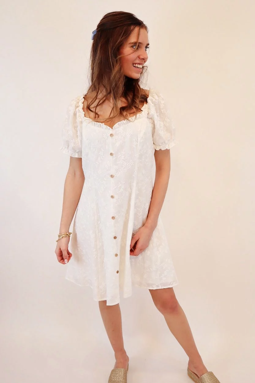 Eva Eyelet Dress