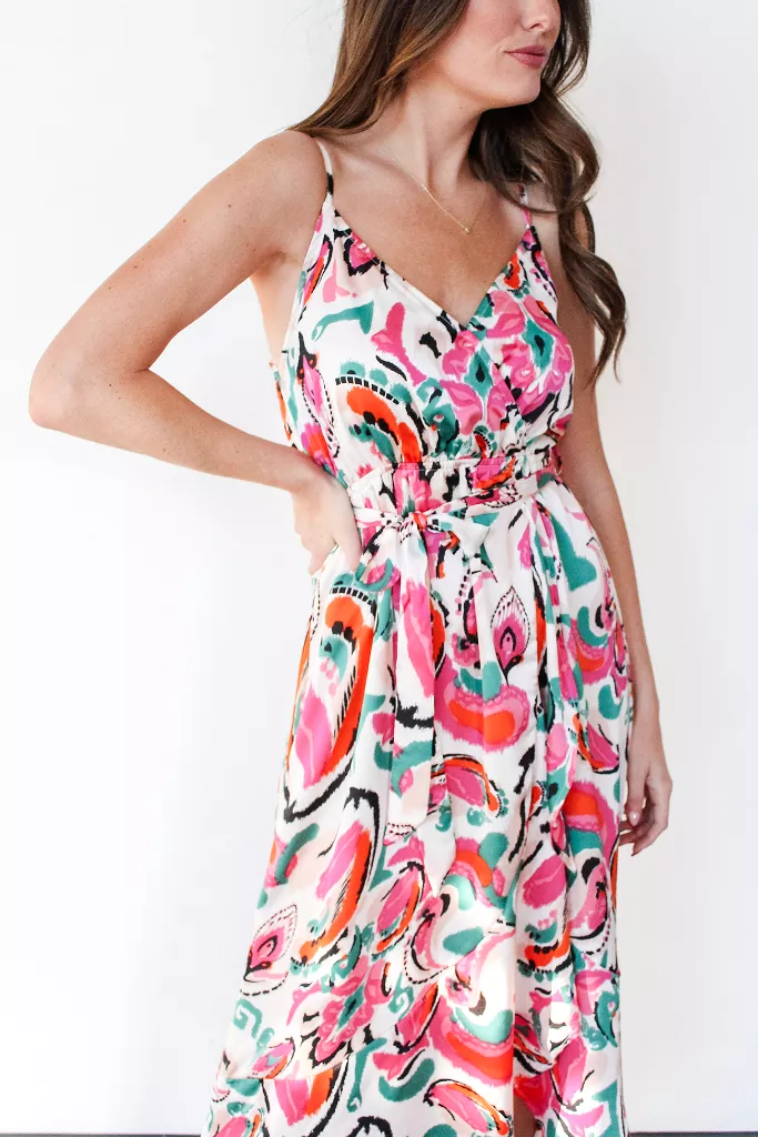 Exotic Traveler Midi Dress