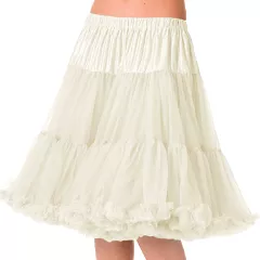 EXTRA VOLUME Ivory Net Vintage Rockabilly 50s Petticoat Skirt