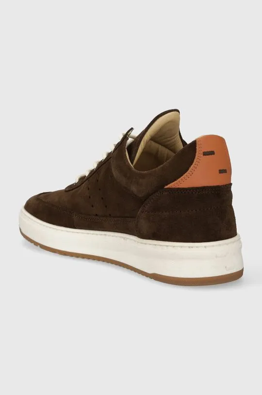 Filling Pieces suede sneakers Low Top Suede brown color 10123081933