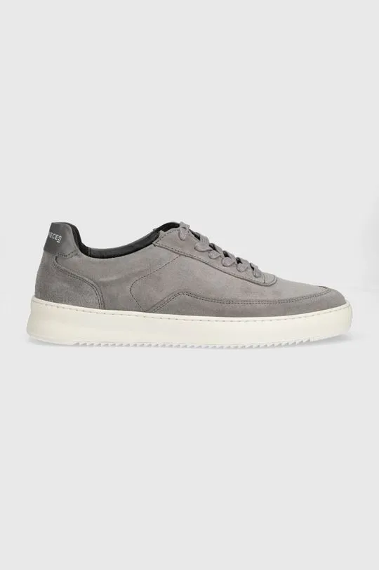 Filling Pieces suede sneakers Mondo Squash gray color 46733733041