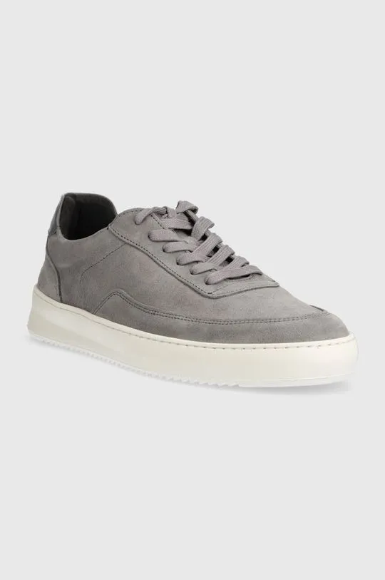 Filling Pieces suede sneakers Mondo Squash gray color 46733733041