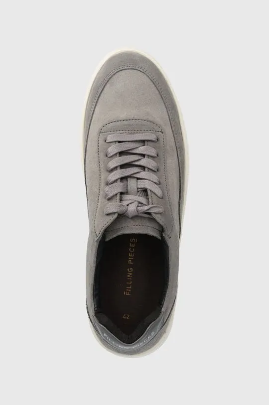 Filling Pieces suede sneakers Mondo Squash gray color 46733733041