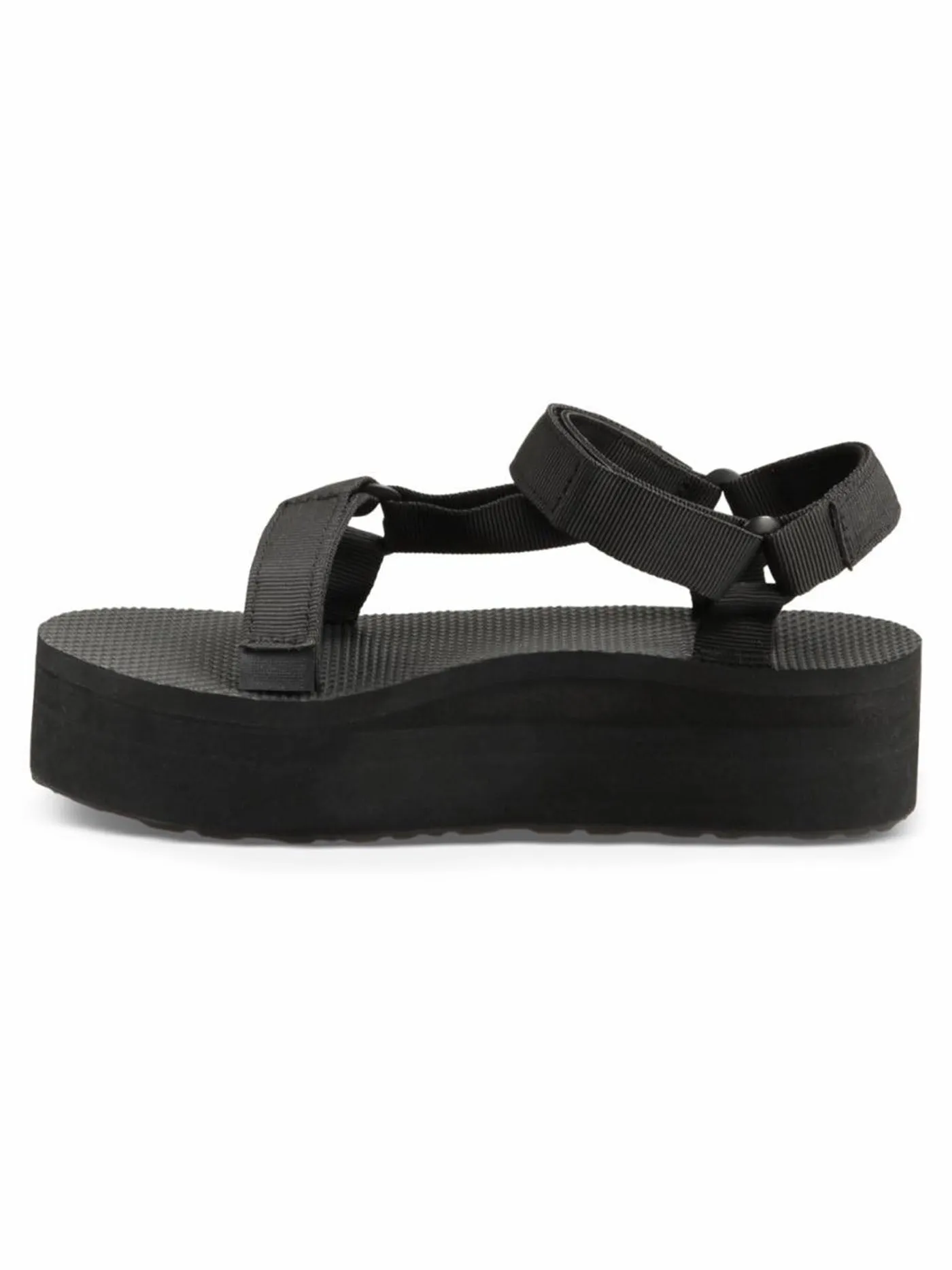 Flatform Universal Black Sandals