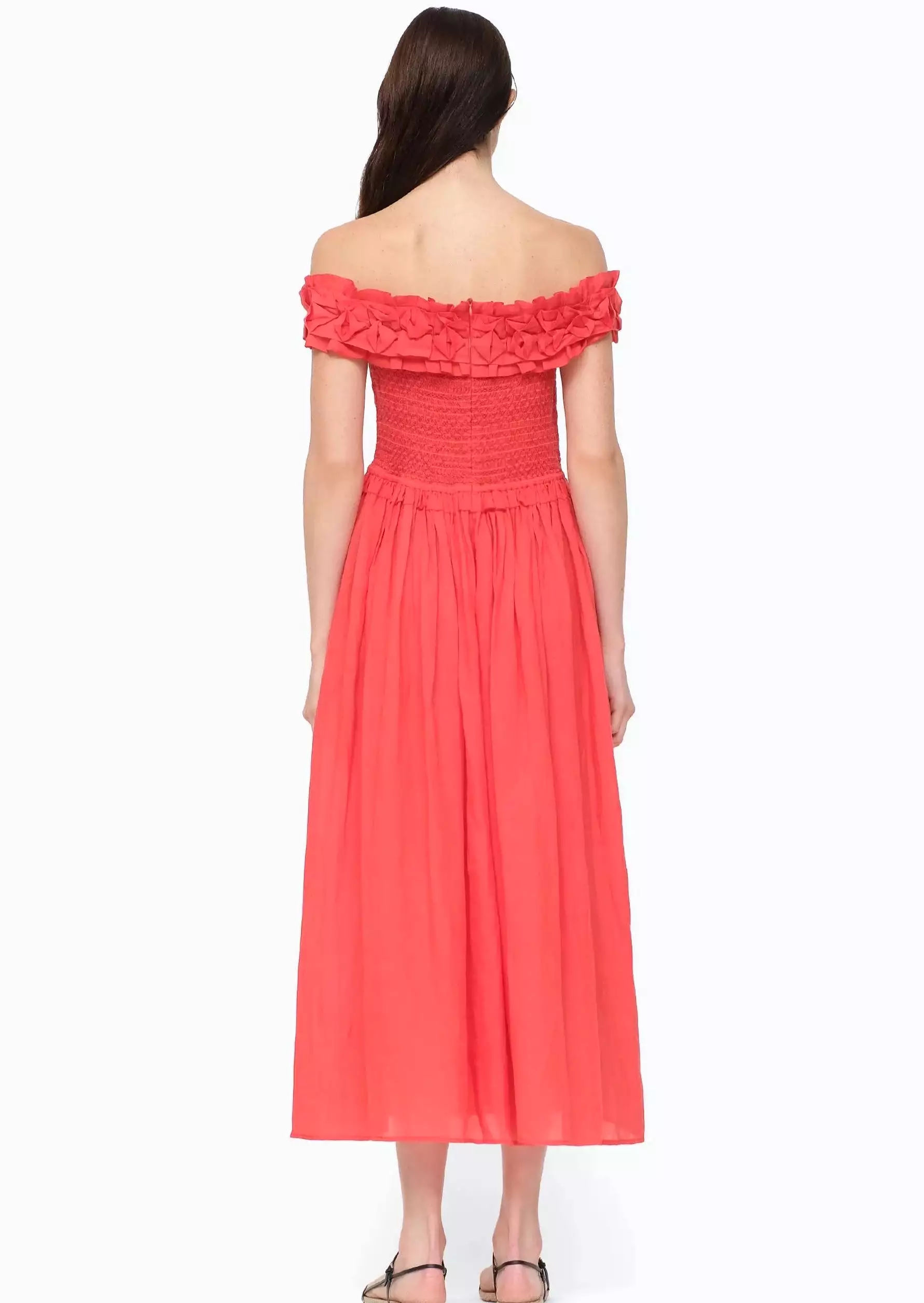 Frida Solid Strapless Dress