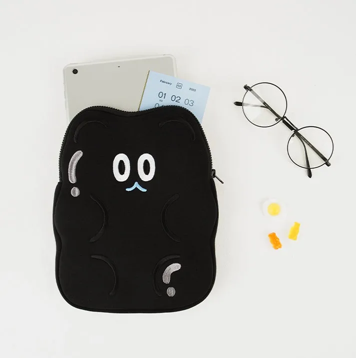 Jelly Bear Shaped iPad Mini 8.3 inches Laptop Sleeves Cases Protective Covers Purses Handbags Cushion Pouches Designer Artist Pr