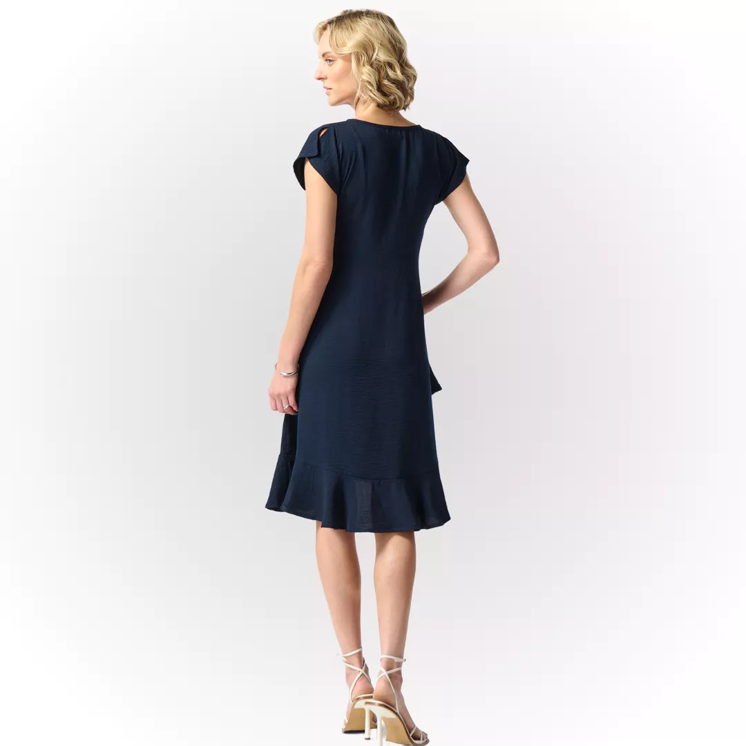 Joseph Ribkoff - Frill Hemline Dress 242206