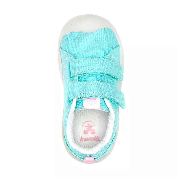 Kamik Teal Camden Children's Sneaker