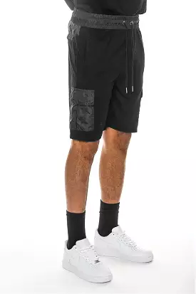 Lightweight Cotton Blend Slub Shorts