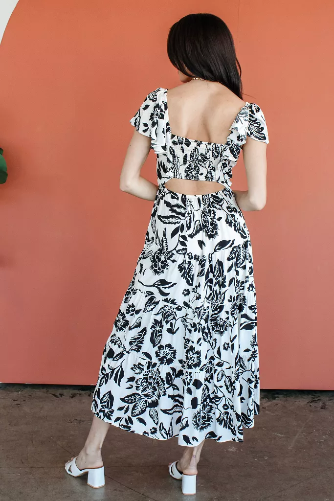 Lost In A Memory Midi Dress