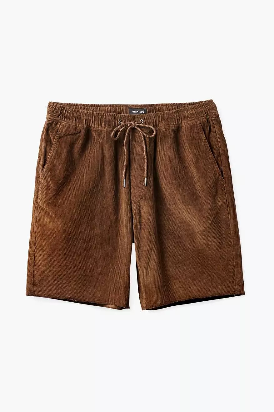 Madrid II Corduroy Short 8 - Dark Earth