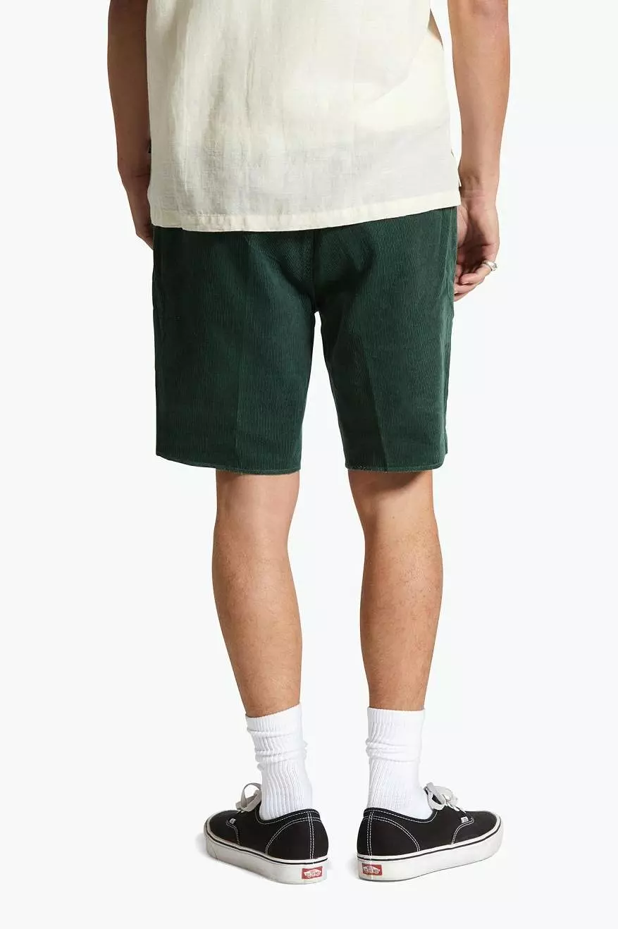 Madrid II Corduroy Short 8 - Trekking Green Cord