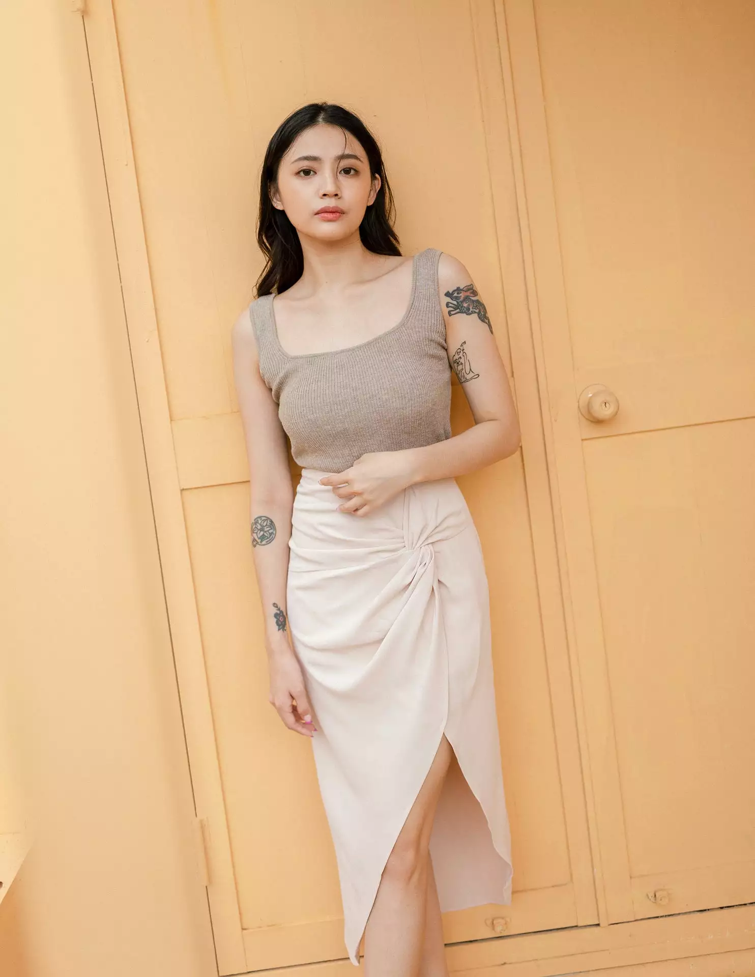 Maribel Skirt in Cream