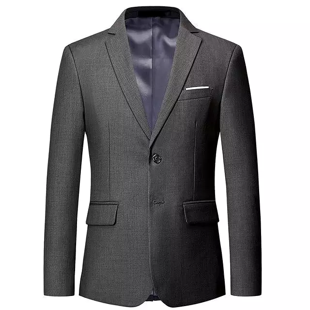 Men Blazer - 2-Button Formal Blazer