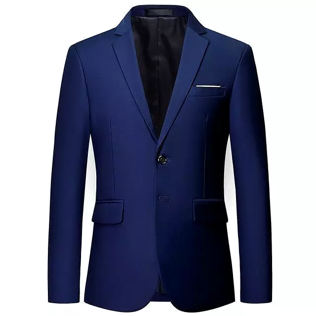 Men Blazer - 2-Button Formal Blazer