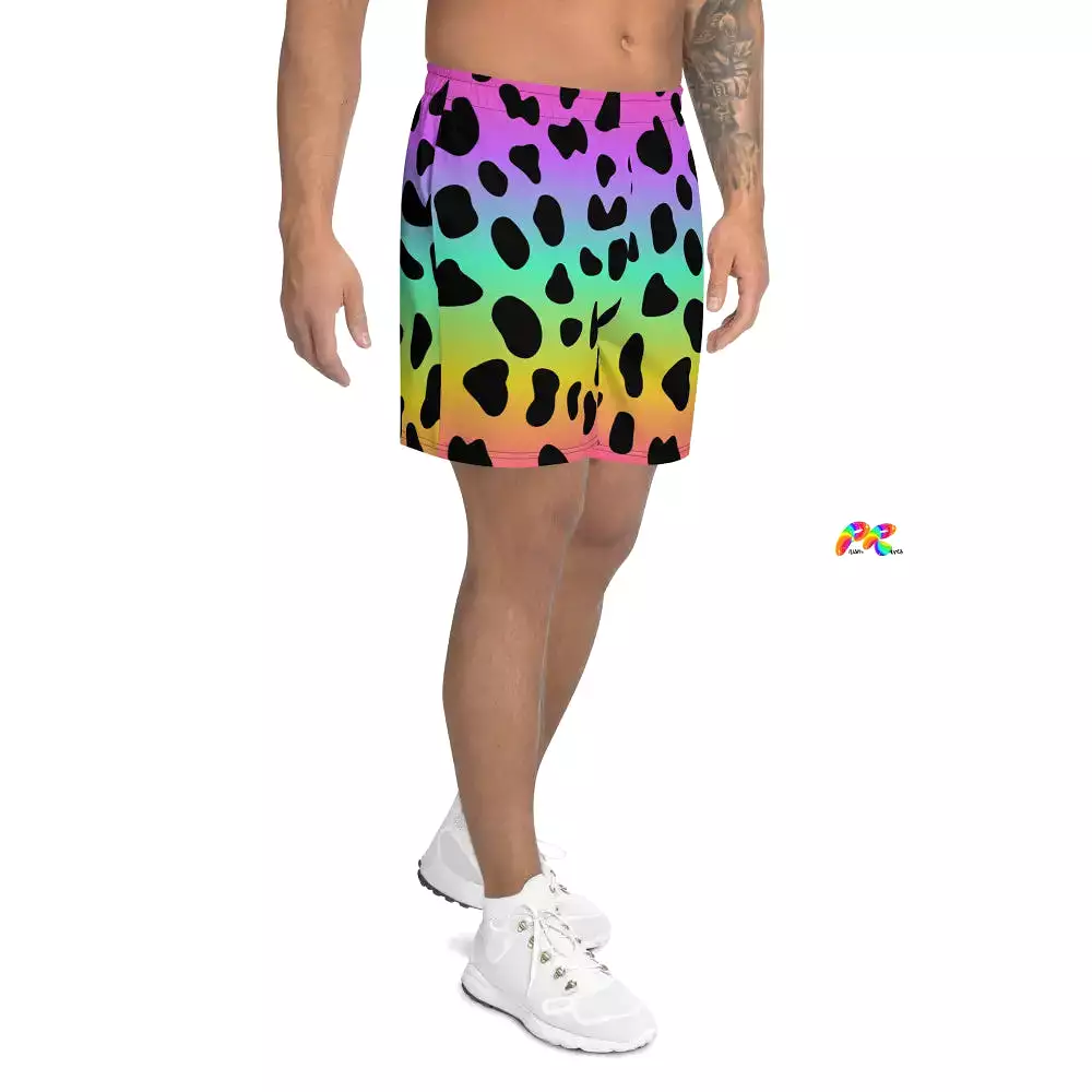 Men's Pride Leopard Shorts