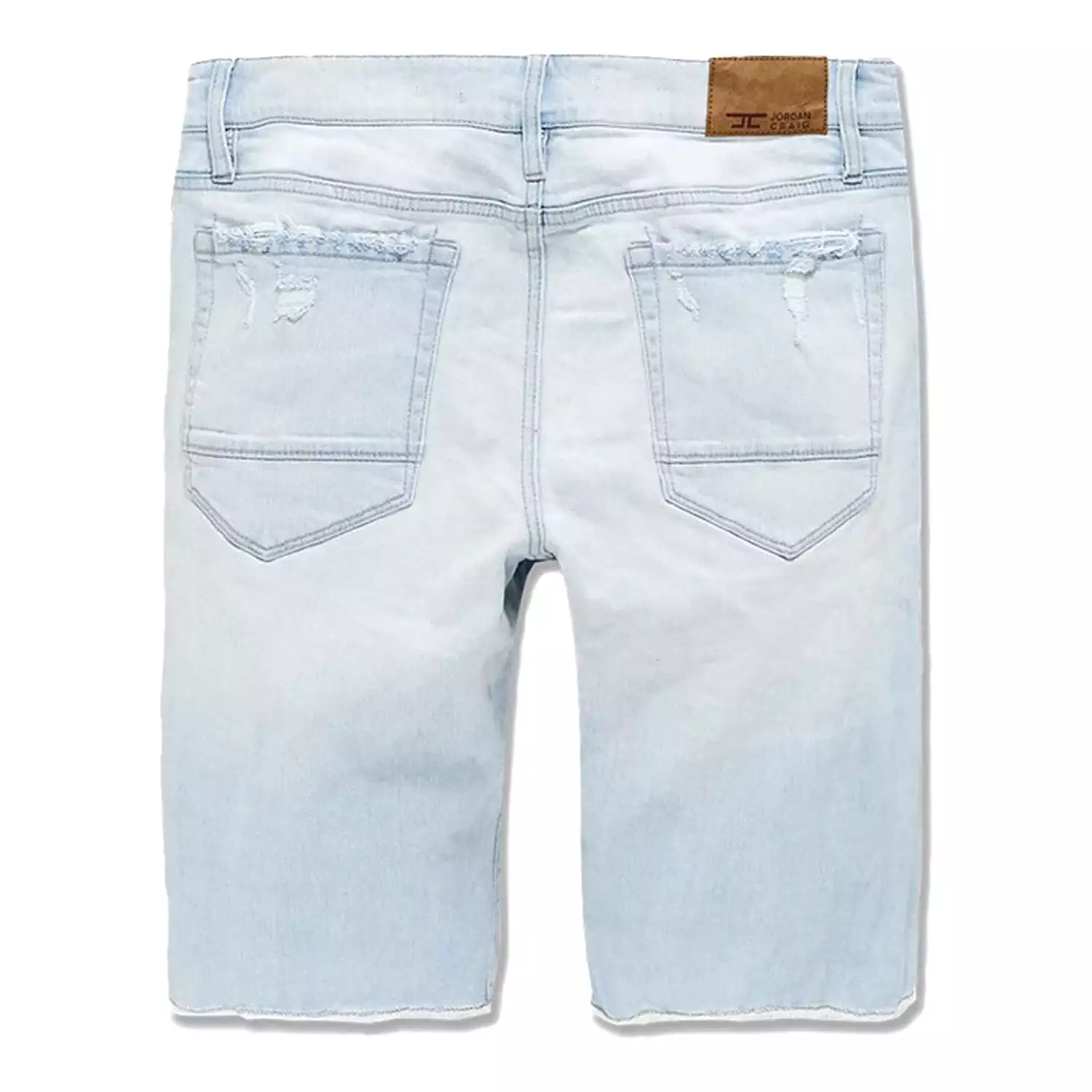 Men's Shredded Jean Shorts