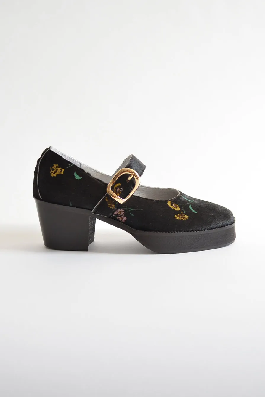 Michons Marigot Penny Jane Floral Black