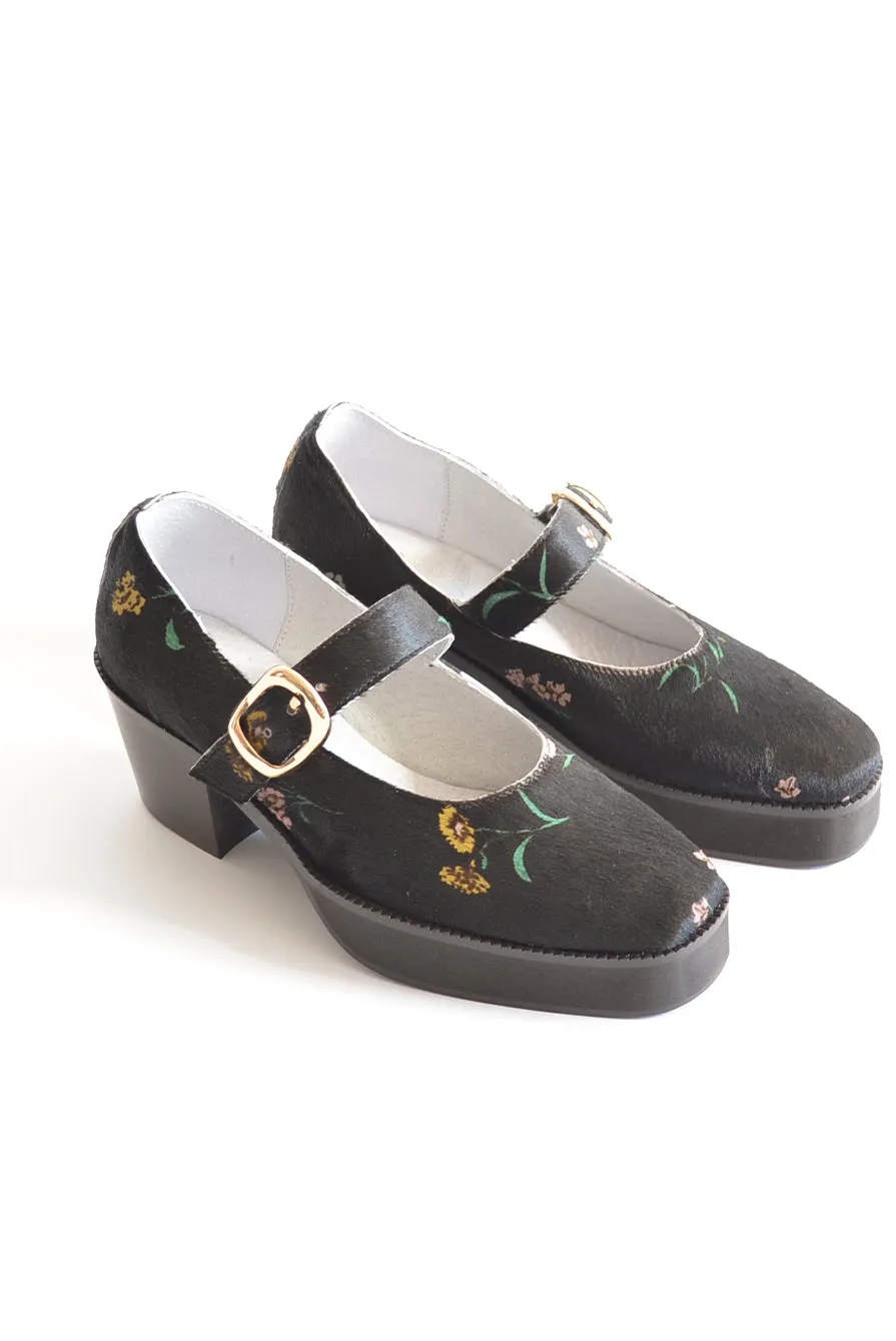 Michons Marigot Penny Jane Floral Black