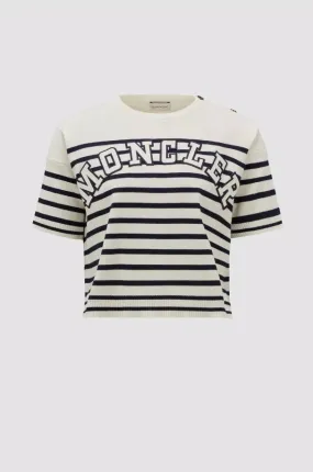 MONCLER  |Striped Logo T-Shirt