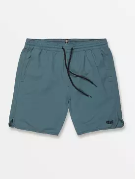 New Aged Stone Elastic Waist Shorts