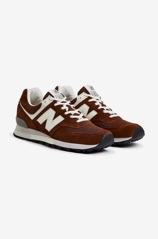 New Balance sneakers OU576BRN brown color