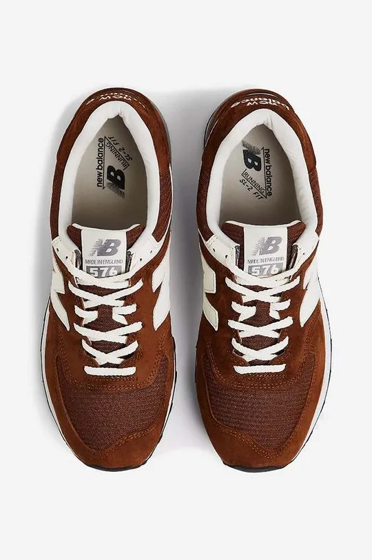 New Balance sneakers OU576BRN brown color