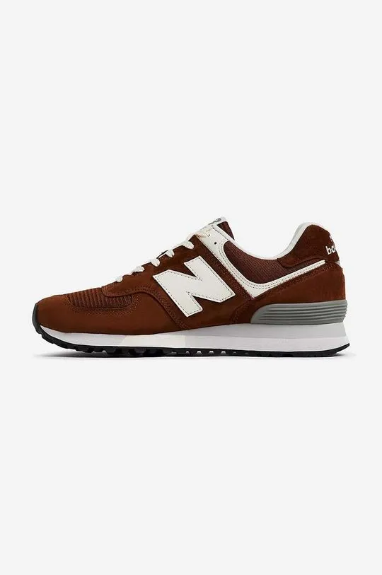 New Balance sneakers OU576BRN brown color