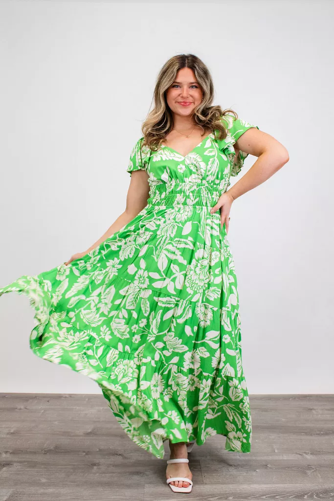 Off Tropic Maxi Dress