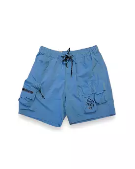 Pigmented Utility Nylon Cargo Shorts