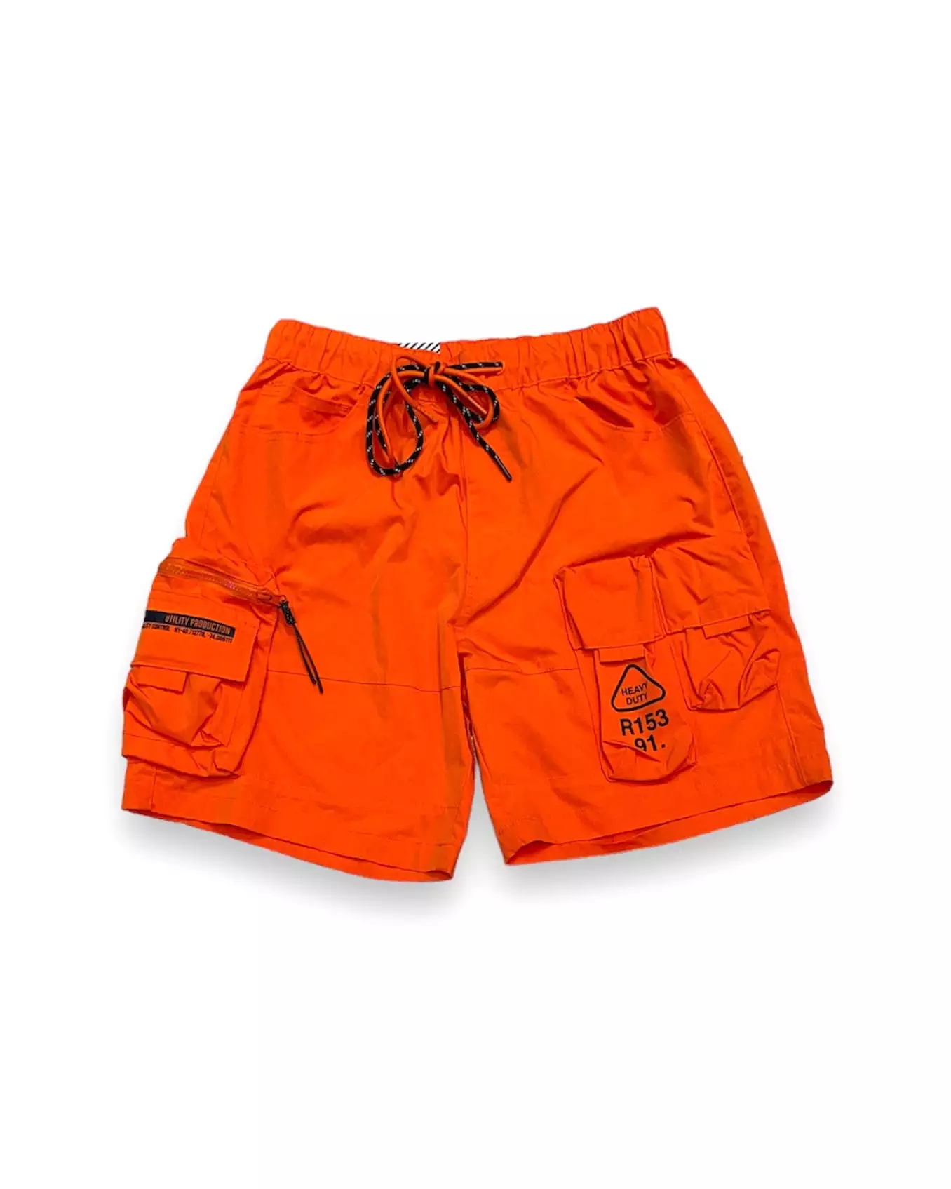 Pigmented Utility Nylon Cargo Shorts