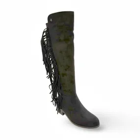 Plume WATERPROOF Vegan Black Tall Boot