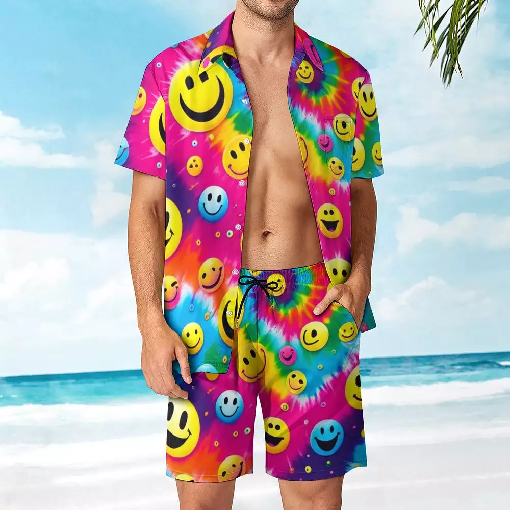 PLUR Smiles Men's Rave Swim Set