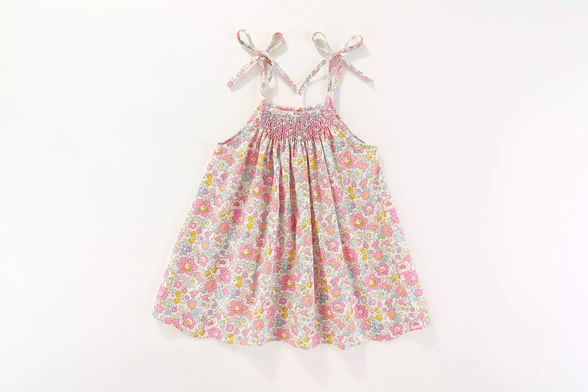 Pontine Summer Dress: 6-12M, 1-2Y, 2-3Y, 3-4Y, 4-5Y, 5-6Y, 6-8Y